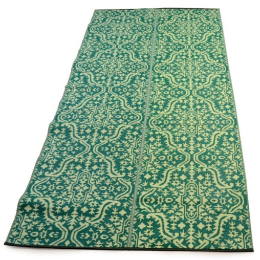 Plastik- Teppich 180x360 cm, ornamental