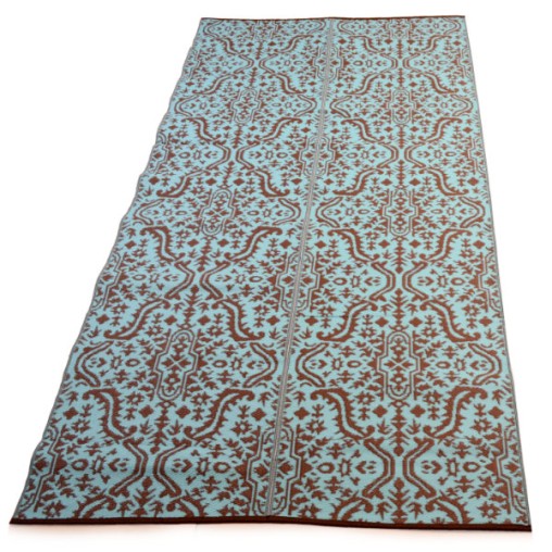 Plastik- Teppich 180x360 cm, ornamental