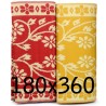 plastic carpet 180x360 cm, floral