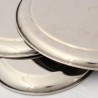 round plate steel luxe