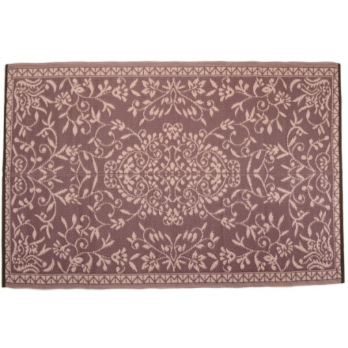 plastic carpet 120x180 cm folded, floral 1