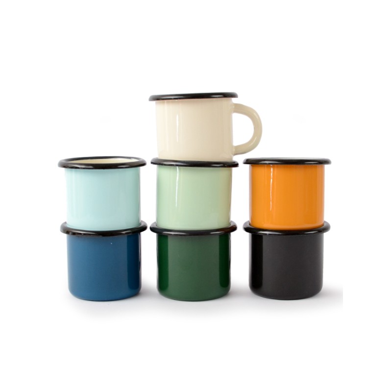 Emailletasse 0,25l