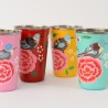 tumbler stainless steel painted, L