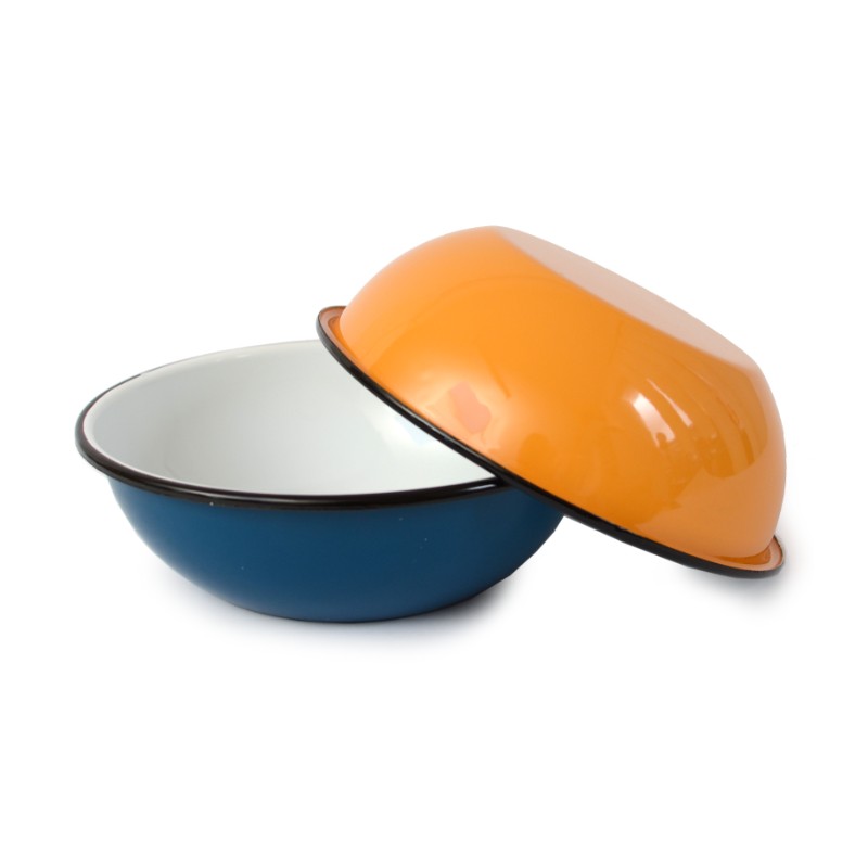 enamel bowl, 24 cm