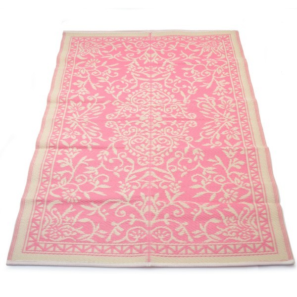 plastic carpet 120x180 cm folded, floral 1