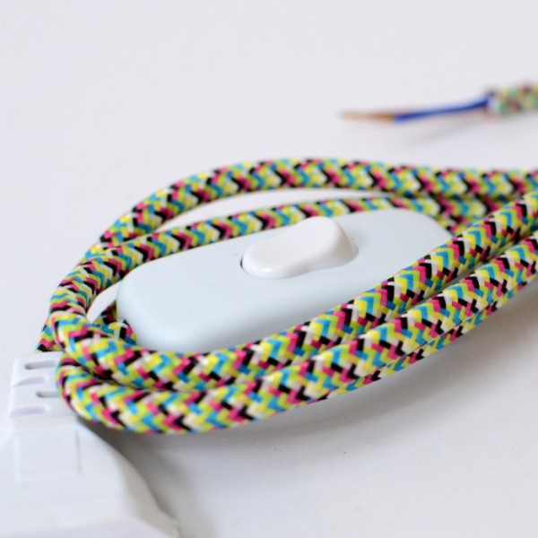 fabric cable with switch