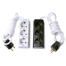 Elektrik dreifach Verteiler