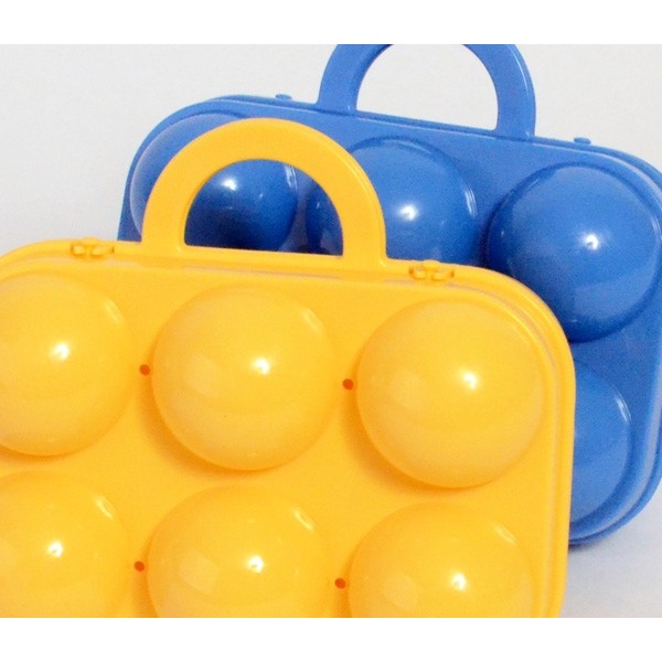 Essen: Eierträger/ Eiertasche für 6 Eier, unverpackt wie zu DDR-Zeiten