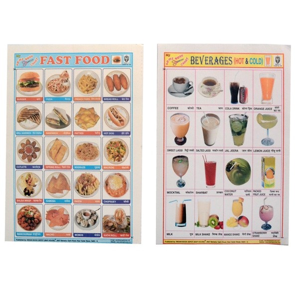 Poster Schulposter Sticker, Ernährung
