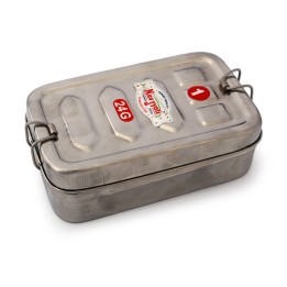 Lunchbox Edelstahl, eckig