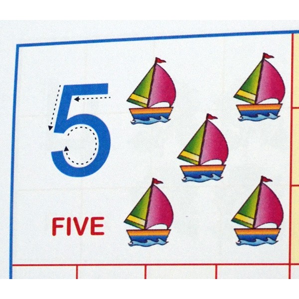 Kinder Lernheft Number Writing