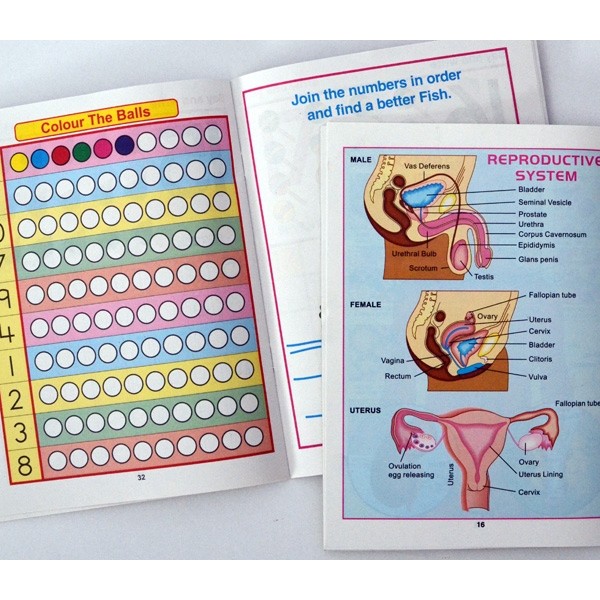 Kinder Heft Numbers und Physiology