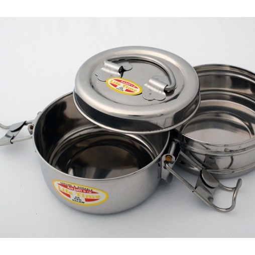 lunchbox stainless steel round