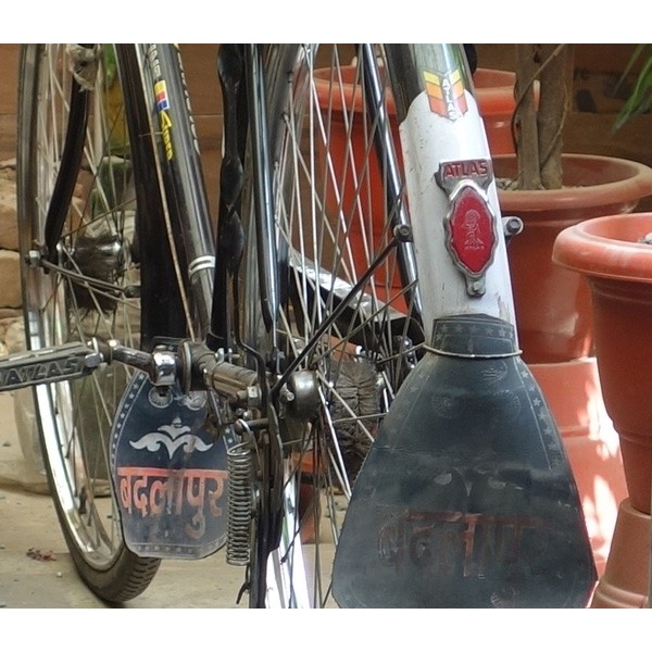 Bicycle reflector big
