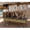 wooden bench Senegal