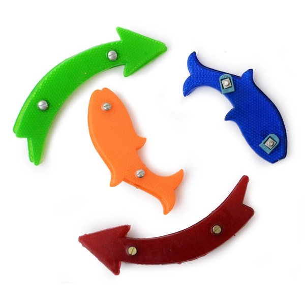 Bicycle 1 pair wheel reflectors