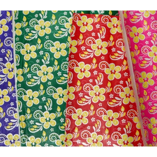 8 pcs. wrapping paper floral