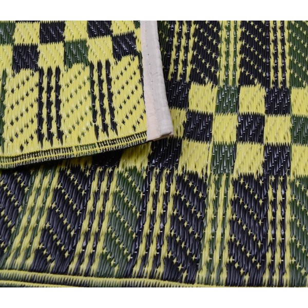 plastic carpet, ca. 70x195cm, checked