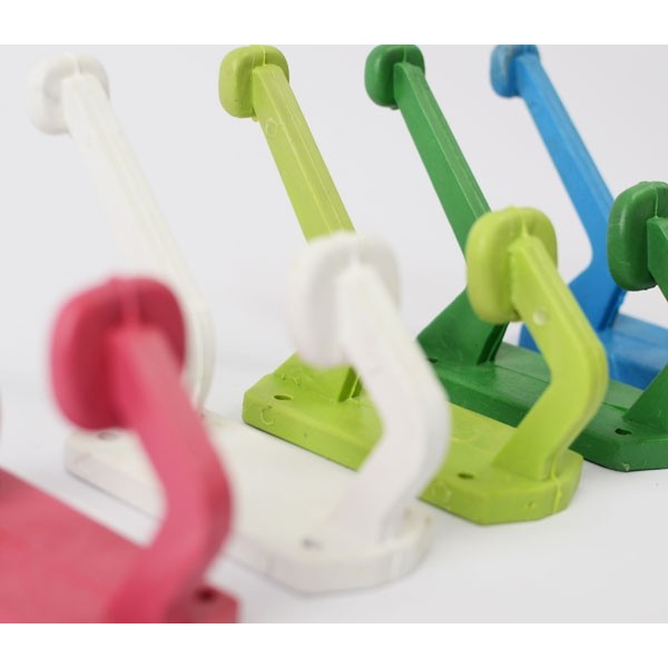 Halter & Griffe Kleiderhaken plastik