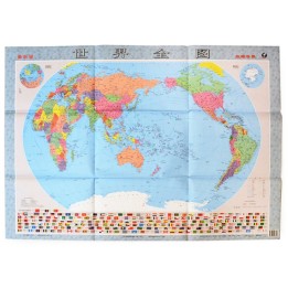 Poster Weltkarte