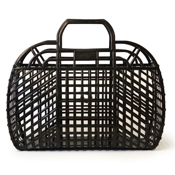 plastic basket, sticked L