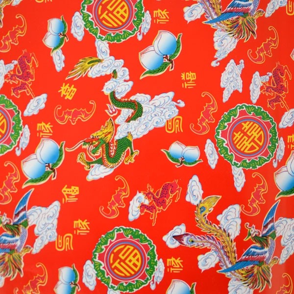 9 St. Geschenkpapier Vietnam glänzend