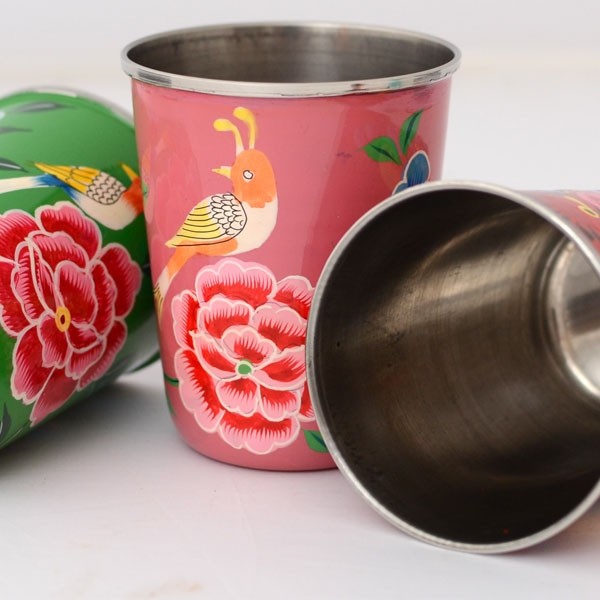 tumbler stainless steel painted, S