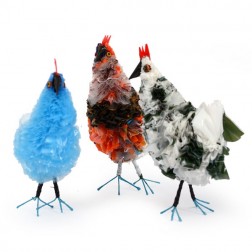 Huhn aus Plastiktüten, klein