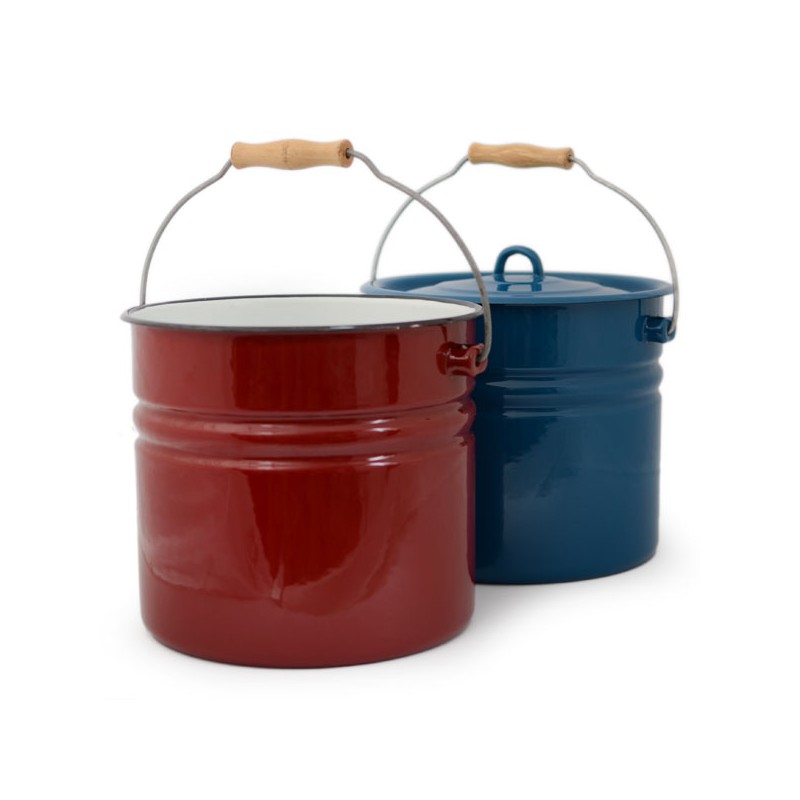 enamel bucket