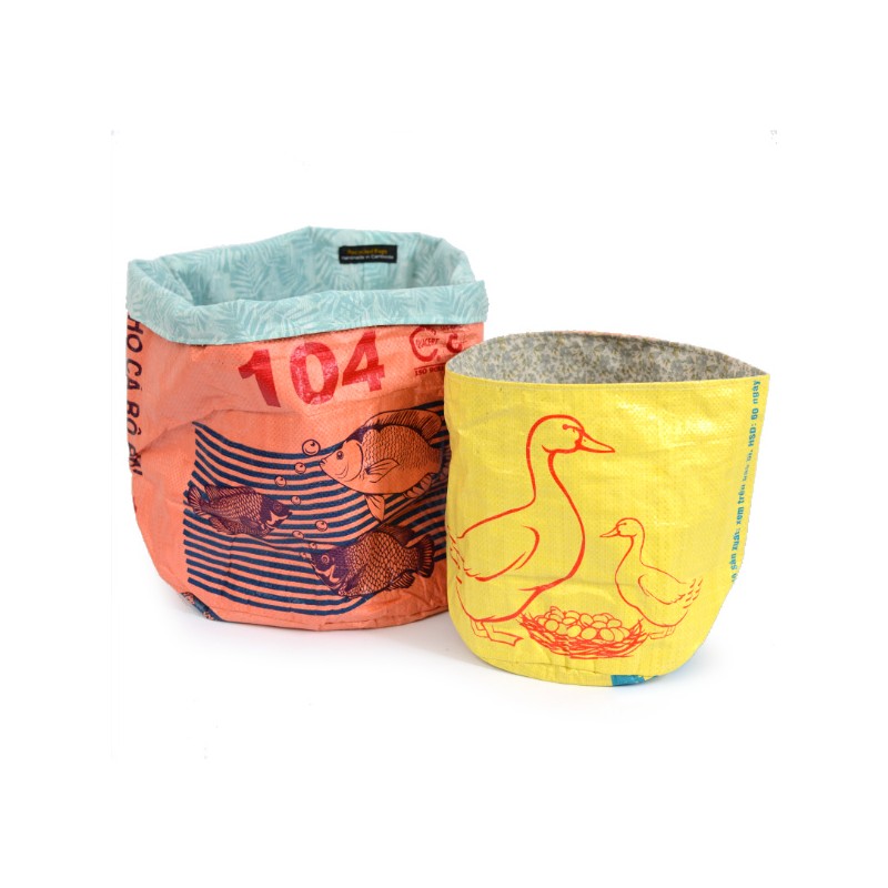 basket made out sac