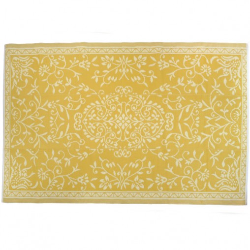 plastic carpet 180x270 cm folded, floral