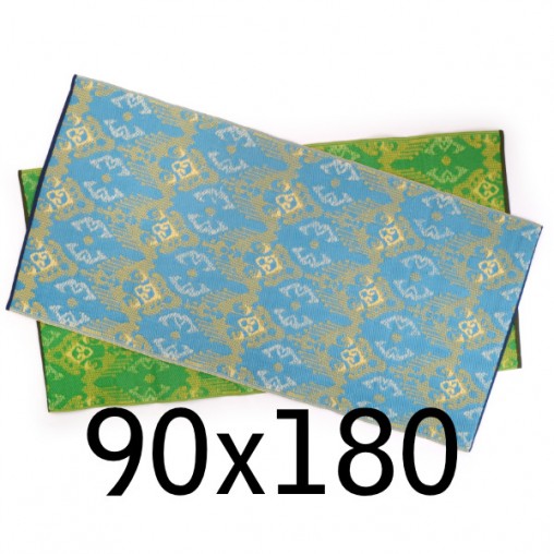 plastic carpet 90x180 cm rolled, IKAT