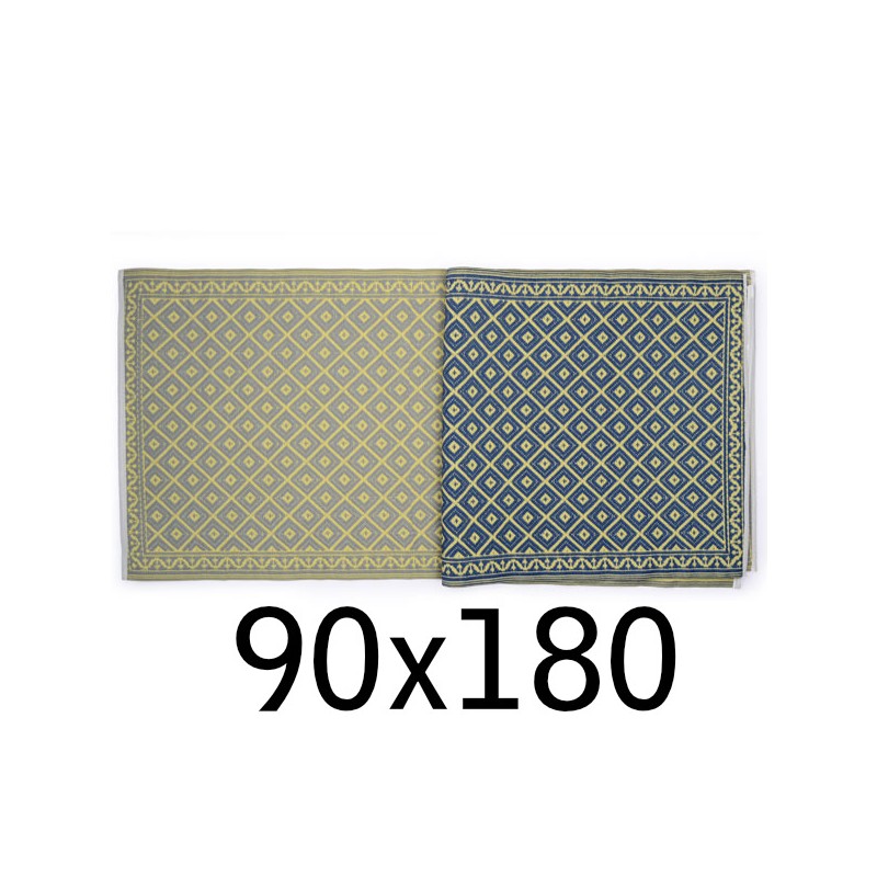 Plastic carpet 90x180 cm rolled, rhomb