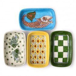 plate ceramic, rectangular