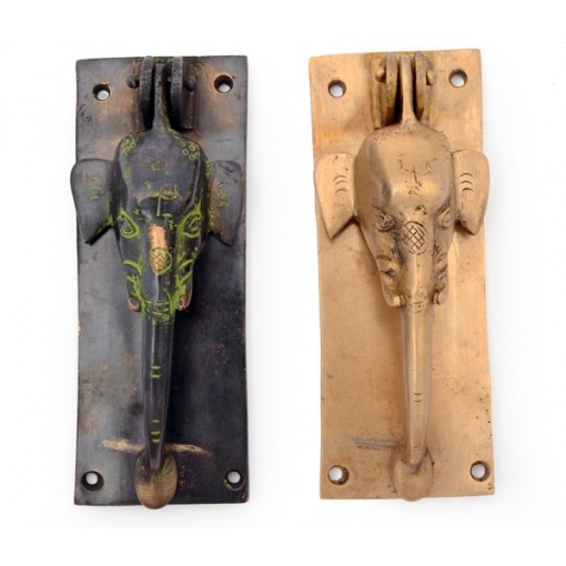 door knocker elephant
