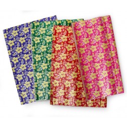 8 pcs. wrapping paper floral