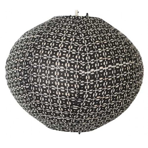 lampshade blockprint round