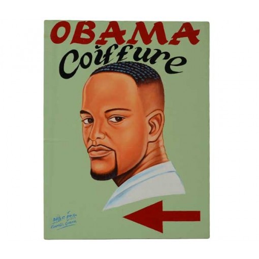 Holzschild Obama