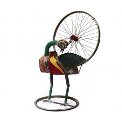 scrap bird peacock