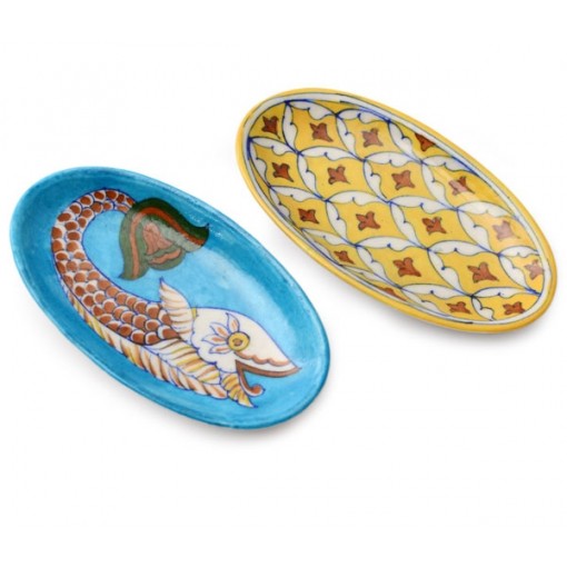 plate oval ceramic