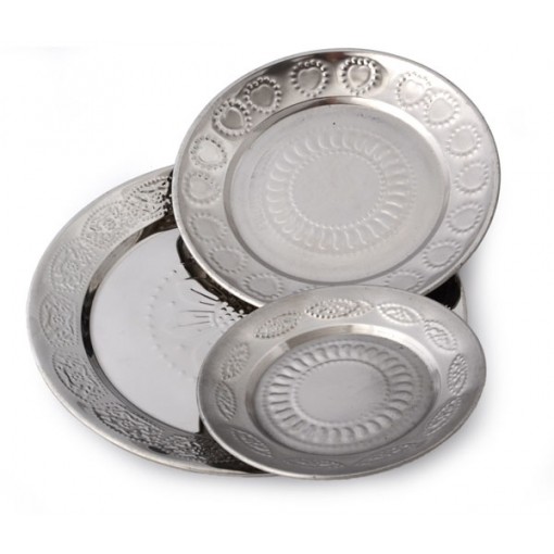 plate stainless steel simple