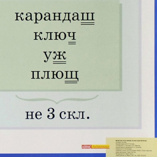 Schulposter Buchstabe b